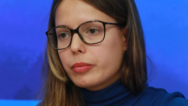 Бывший пресс-секретарь движения Наши Кристина Потупчик Бывший пресс-секретарь движения Наши Кристина Потупчик