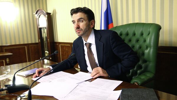 Министр РФ по связям с открытым правительством Михаил Абызов Министр РФ по связям с открытым правительством Михаил Абызов