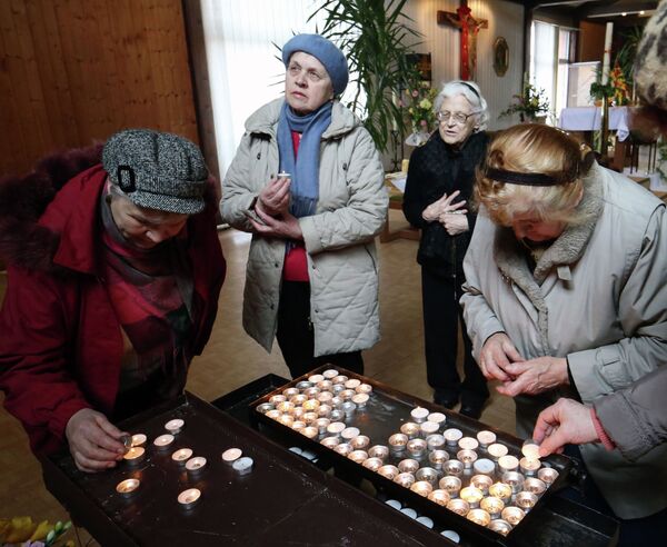 Празднование католической Пасхи в Калининграде Празднование католической Пасхи в Калининграде