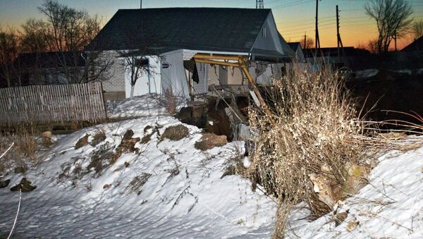 Провал грунта в Нижегородской области Провал грунта в Нижегородской области