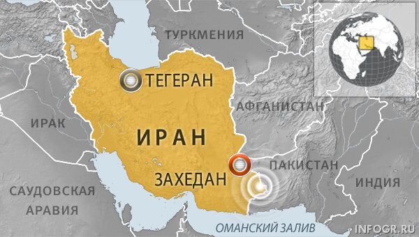 Карта Ирана Карта Ирана