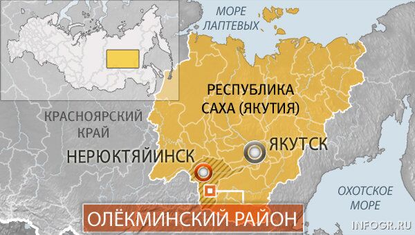 Поселок Нерюктяинск в якутии Поселок Нерюктяинск в якутии