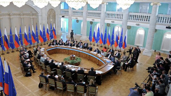 Встреча на высшем уровне Россия- Европейский союз Встреча на высшем уровне Россия- Европейский союз