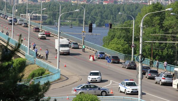 Ремонт моста через волгу