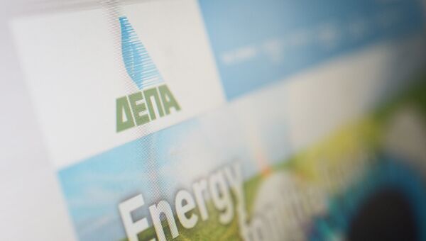Сайт греческой компании DEPA Сайт греческой компании DEPA