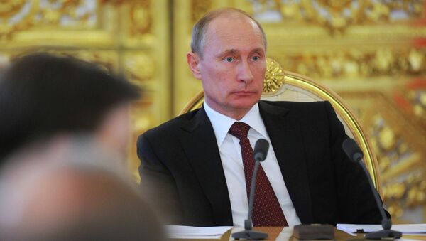 Президент России Владимир Путин. Архив Президент России Владимир Путин. Архив