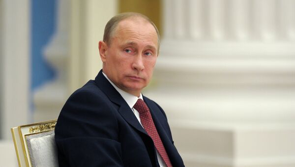 Президент РФ Владимир Путин. Архивное фото Президент РФ Владимир Путин. Архивное фото