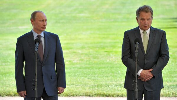 Визит В.Путина в Финляндию Визит В.Путина в Финляндию
