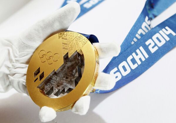 Медаль для сочинских XXII Олимпийских зимних игр 2014 года Медаль для сочинских XXII Олимпийских зимних игр 2014 года