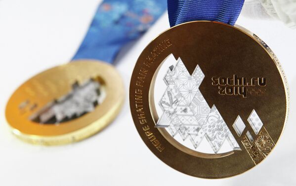 Медали для сочинских XXII Олимпийских зимних игр 2014 года Медали для сочинских XXII Олимпийских зимних игр 2014 года
