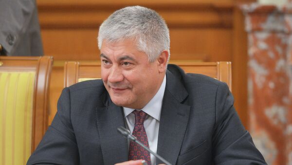 Министр внутренних дел РФ Владимир Колокольцев, архивное фото Министр внутренних дел РФ Владимир Колокольцев, архивное фото
