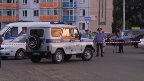 Бизнесмен погиб в перестрелке в Красноярске. Кадр из видео Бизнесмен погиб в перестрелке в Красноярске. Кадр из видео