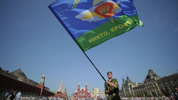 Празднование Дня ВДВ в Москве Празднование Дня ВДВ в Москве