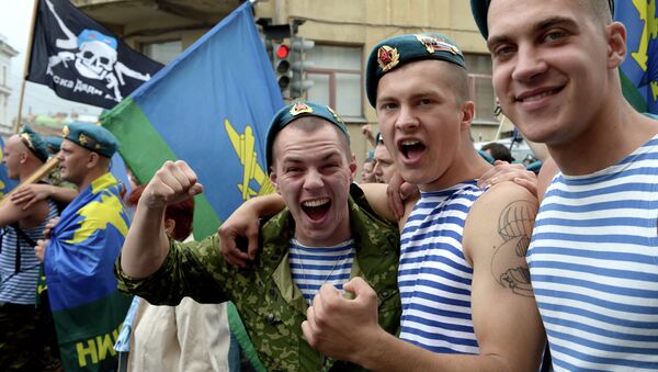 День ВДВ в Петербурге День ВДВ в Петербурге