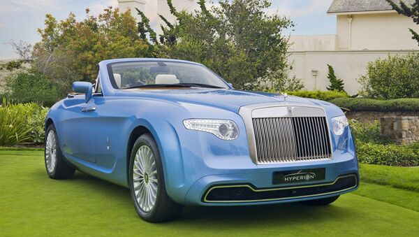 Автомобиль Rolls-Royce Hyperion Pininfarina. Архивное фото Автомобиль Rolls-Royce Hyperion Pininfarina. Архивное фото