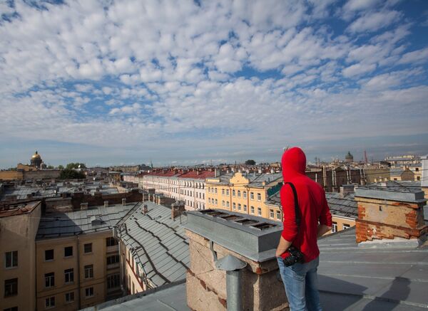 Прогулка по крышам Петербурга Прогулка по крышам Петербурга