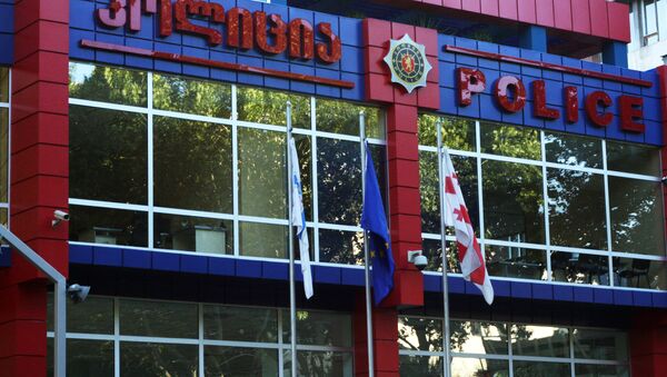 Полицейский участок в Тбилиси. Архив Полицейский участок в Тбилиси. Архив