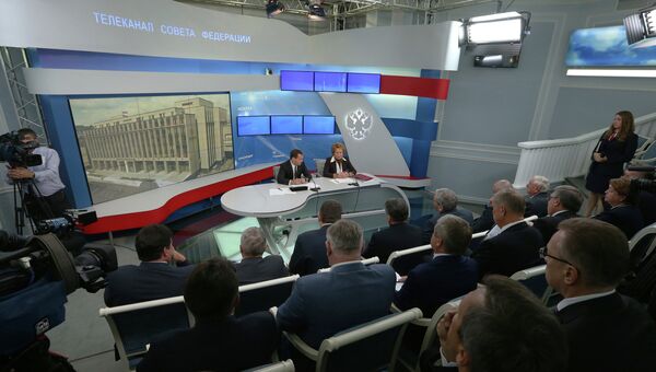 Встреча Д.Медведева с руководством Совета Федерации Встреча Д.Медведева с руководством Совета Федерации
