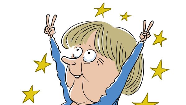 Ликуй, Европа, Ангела у власти! Ликуй, Европа, Ангела у власти!