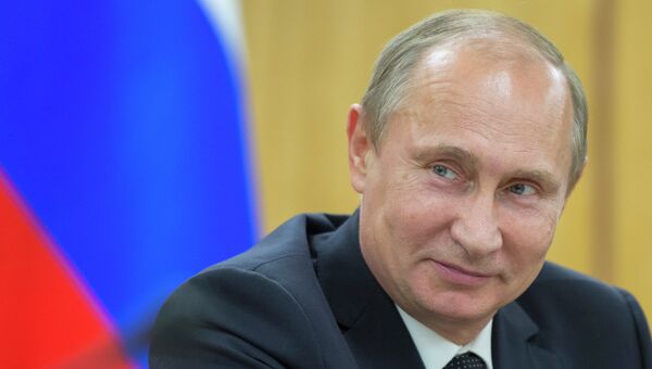 Президент России Владимир Путин. Архивное фото Президент России Владимир Путин. Архивное фото
