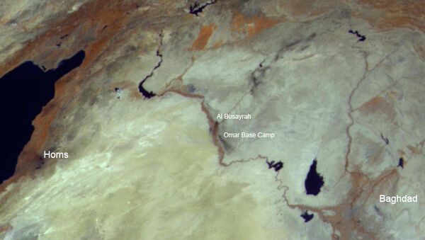 Дым пожаров на территории Сирии на снимках Электро-Л, фото с места события Дым пожаров на территории Сирии на снимках Электро-Л, фото с места события