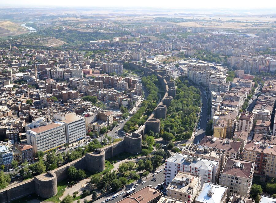 Крепость в турецком Диярбакыре Крепость в турецком Диярбакыре