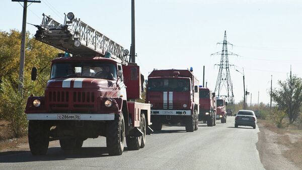 Автомобили пожарной службы, архивное фото Автомобили пожарной службы, архивное фото