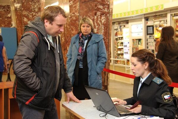 Работа новосибирских приставов. Акция Поток в метрополитене. Работа новосибирских приставов. Акция Поток в метрополитене.