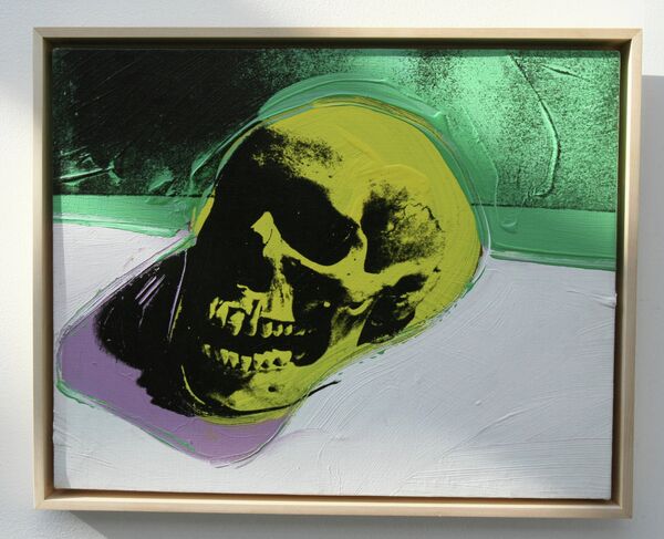 Картина Череп, Энди Уорхол, 1976 г. Картина Череп, Энди Уорхол, 1976 г.