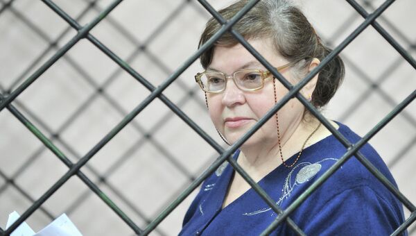 Надежда Цапок в зале суда. Архивное фото Надежда Цапок в зале суда. Архивное фото