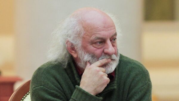 Художественный руководитель Цирка на Фонтанке Вячеслав Полунин. Архивное фото Художественный руководитель Цирка на Фонтанке Вячеслав Полунин. Архивное фото