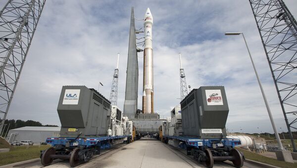 Ракета-носитель Atlas V. Архивное фото Ракета-носитель Atlas V. Архивное фото