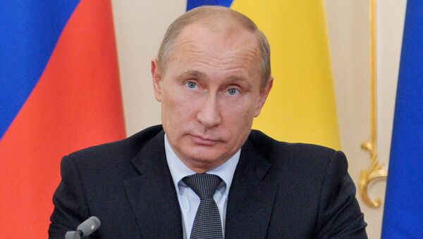 Президент России Владимир Путин. Архивное фото Президент России Владимир Путин. Архивное фото