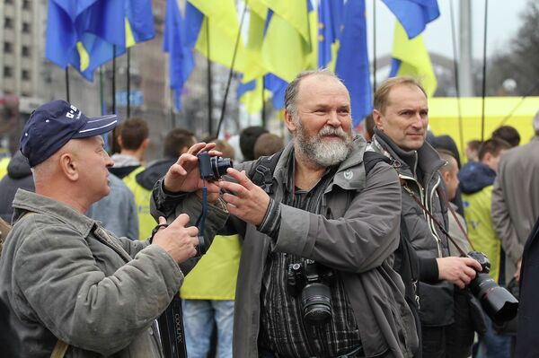 Мультимедийный корреспондент украинского представительства РИА Новости Сергей Тышковец Мультимедийный корреспондент украинского представительства РИА Новости Сергей Тышковец