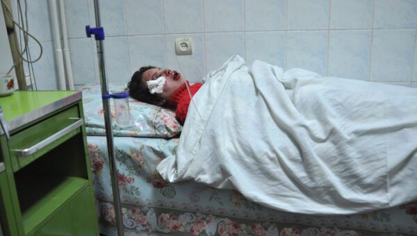 Украинская журналистка Татьяна Чорновил в больнице после избиения Украинская журналистка Татьяна Чорновил в больнице после избиения