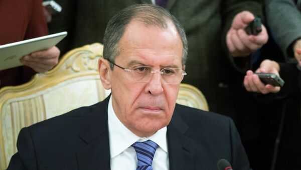 Министр иностранных дел России Сергей Лавров Министр иностранных дел России Сергей Лавров