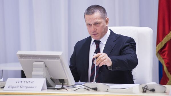 Полпред президента в ДФО Юрий Трутнев. Архивное фото Полпред президента в ДФО Юрий Трутнев. Архивное фото