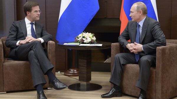 Встреча В.Путина с М.Рютте Встреча В.Путина с М.Рютте