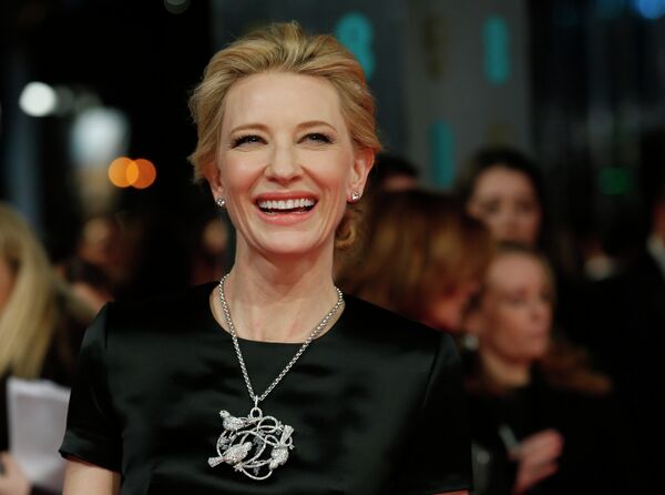 Актриса Кейт Бланшетт на церемонии вручения премии BAFTA Актриса Кейт Бланшетт на церемонии вручения премии BAFTA