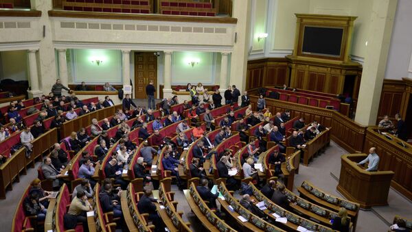 Депутаты собрались на заседании в Верховной Раде Украины. Архивное фото Депутаты собрались на заседании в Верховной Раде Украины. Архивное фото
