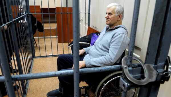 Саид Амиров во время заседания суда. Архивное фото Саид Амиров во время заседания суда. Архивное фото