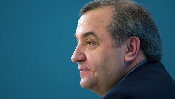 Министр РФ по делам гражданской обороны, чрезвычайным ситуациям и ликвидации последствий стихийных бедствий Владимир Пучков. Архивное фото Министр РФ по делам гражданской обороны, чрезвычайным ситуациям и ликвидации последствий стихийных бедствий Владимир Пучков. Архивное фото