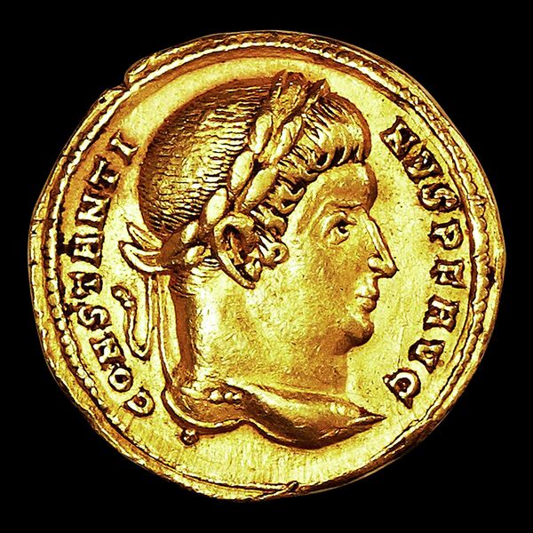 Римская империя, Константин I Великий (306-337 гг.), монета, 310-313 гг. Римская империя, Константин I Великий (306-337 гг.), монета, 310-313 гг.