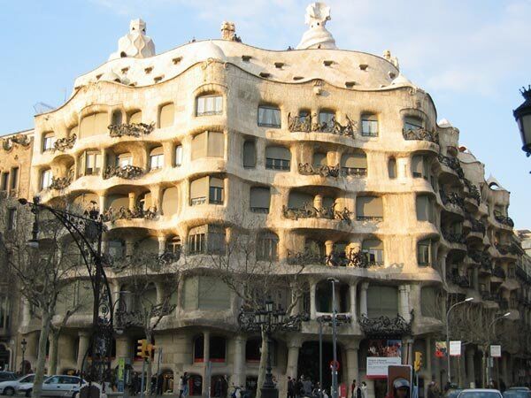 La pedrera Барселона Гауди La pedrera Барселона Гауди