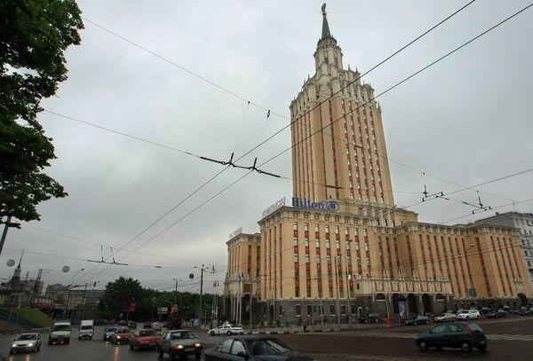 Гостиница Хилтон Москоу Ленинградская. Гостиница Хилтон Москоу Ленинградская.