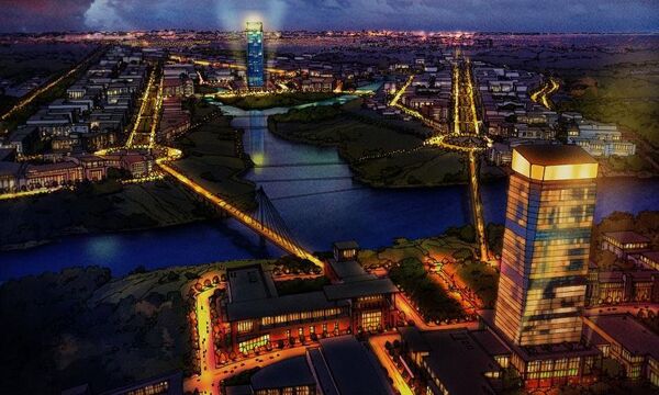 Проет федерального центра команды Urban Design Associates из США Проет федерального центра команды Urban Design Associates из США