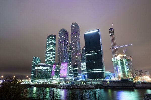 Самые освещенные места в Москве – Москва-сити Самые освещенные места в Москве – Москва-сити