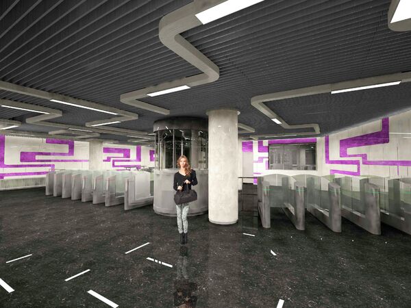 Проект станции метро «Косино-Ухтомская» Проект станции метро «Косино-Ухтомская»