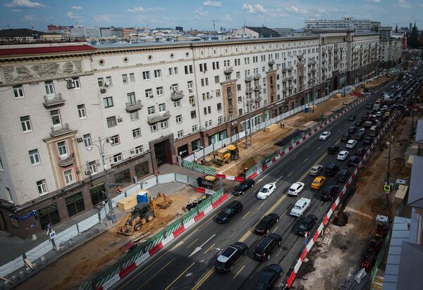 Масштабная реконструкция Тверской улицы в Москве Масштабная реконструкция Тверской улицы в Москве