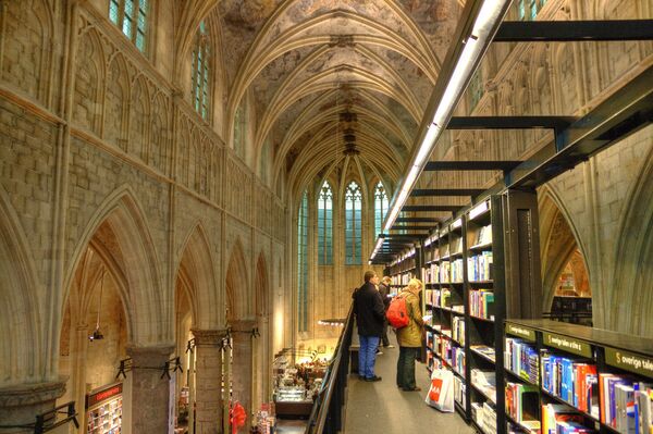 Книжный магазин в Маастрихте Книжный магазин в Маастрихте